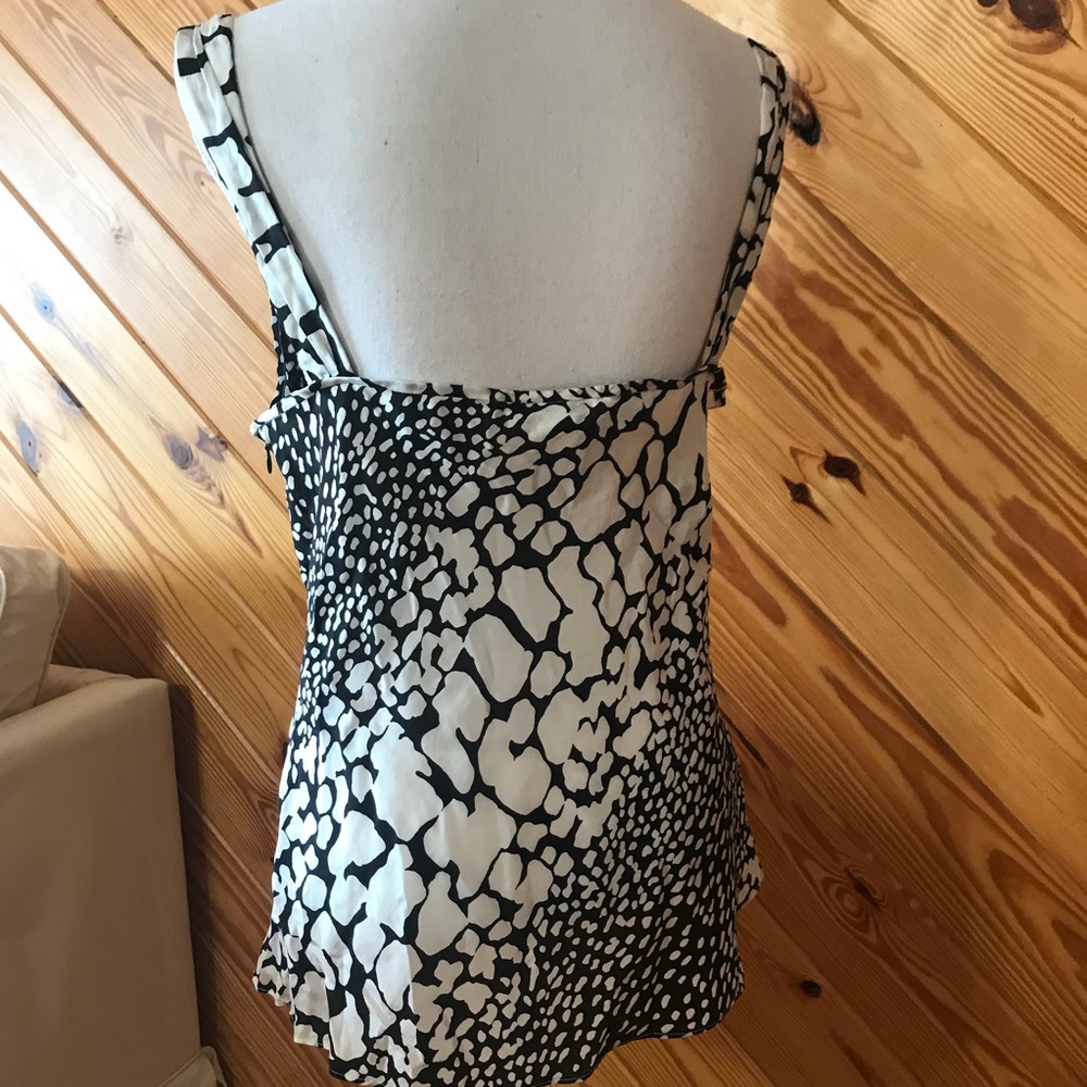 J.Crew Python Print Silk Tank Size 12 - image 4